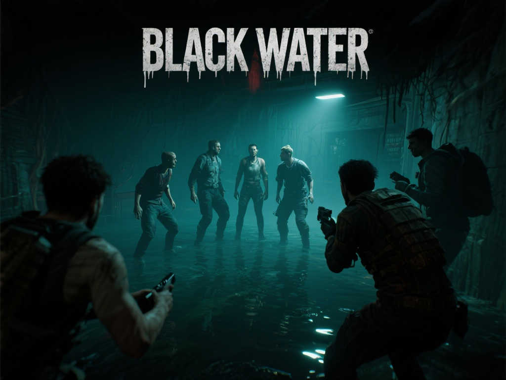 《黑水》恐怖合作游戏Steam抢先体验启动，最多支持四人联手！