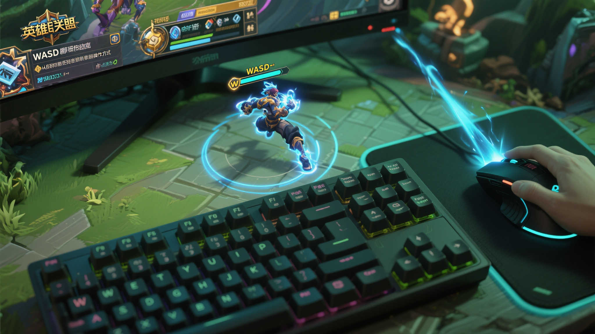 WASD移动：从传统到革新的操作方式
