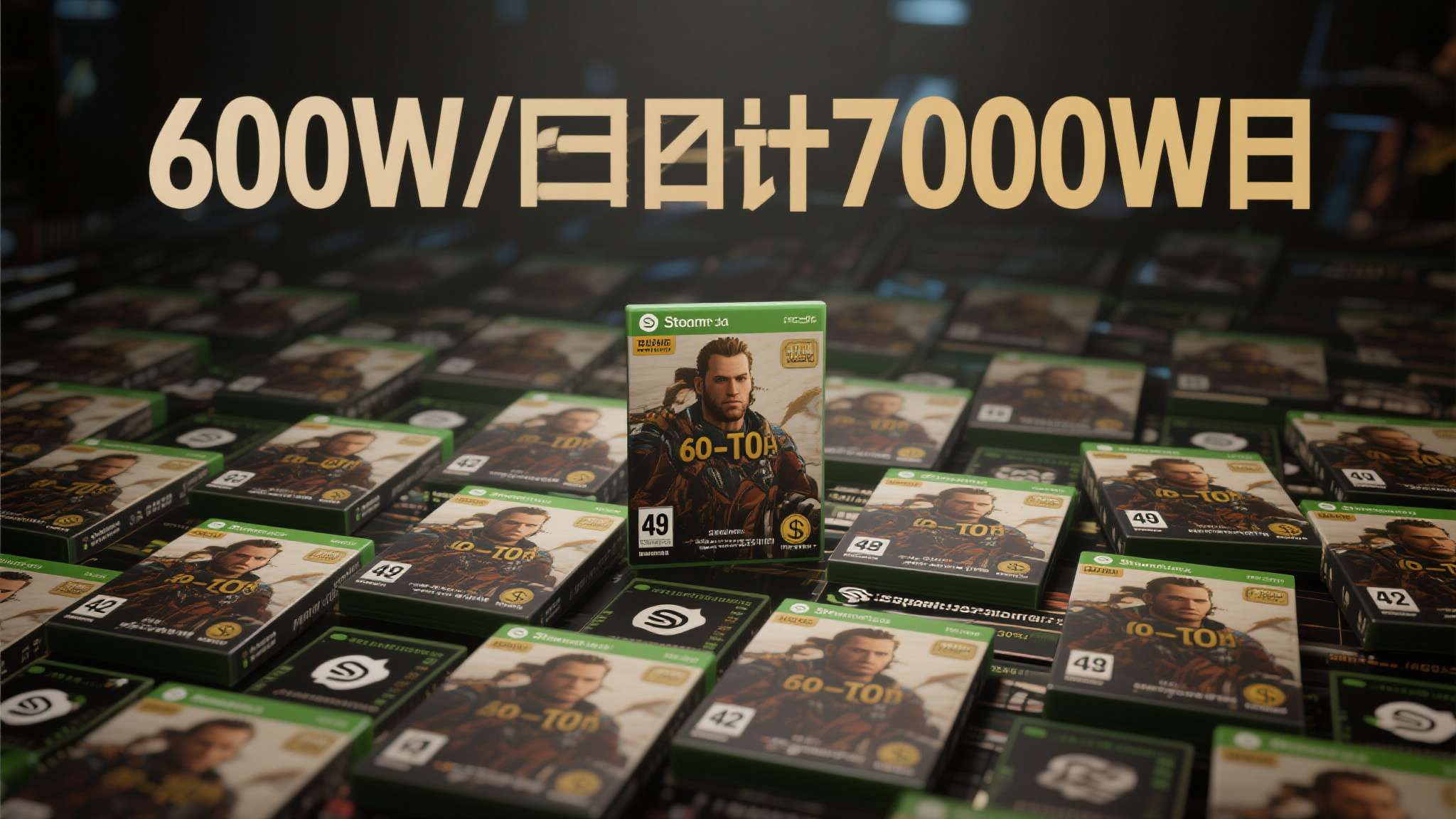 2014发布的3a大作 600万套是什么概念?以目前主流3A游戏60至70美元的定价区间计算,扣除平台分